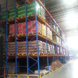 Push Back Pallet Racking